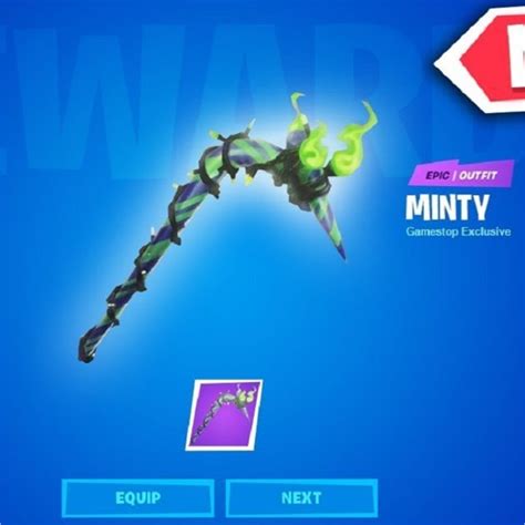 Code | Fortnite Merry Mint Axe - In-Game Items - Gameflip