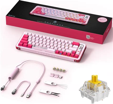 Royalaxe Y Tkl Wireless Mechanical Keyboard Hot Swappable Wired Bluetooth G Wireless