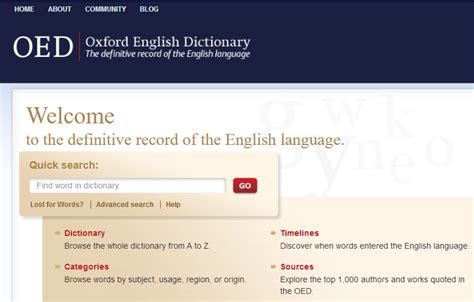 Sources of OED data - Examining the OED