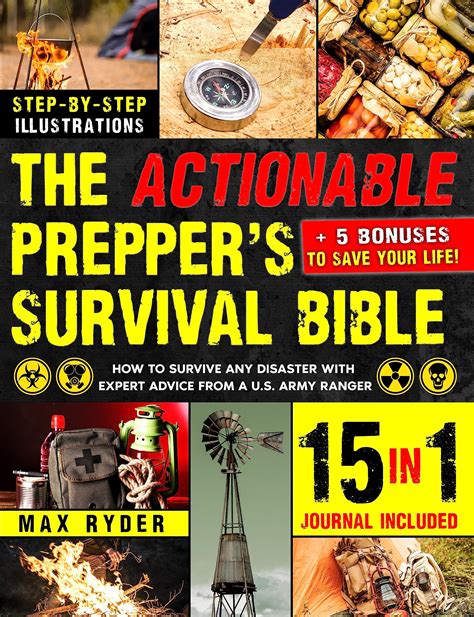 The Actionable Prepper S Survival Bible 15 In 1 With Step By Step