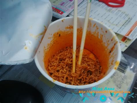 Miss Anne Samyang Hot Chicken Big Bowl Noodle Korean Instant Mee