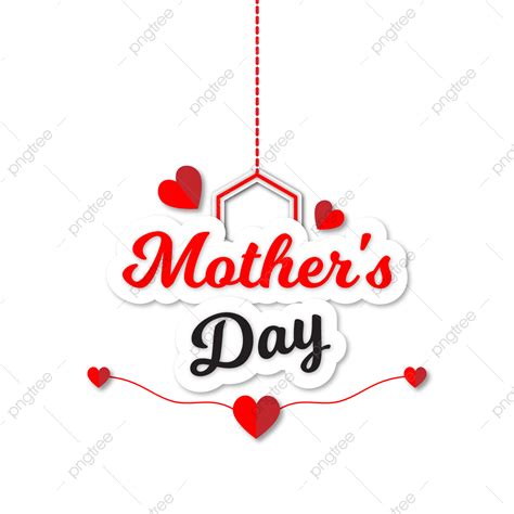 Happy Mother Day Vector Art Png Happy Mother S Day Heart Frame