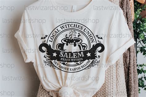 Local Witches Union Salem Witches Svg Graphic By Lastwizard Shop