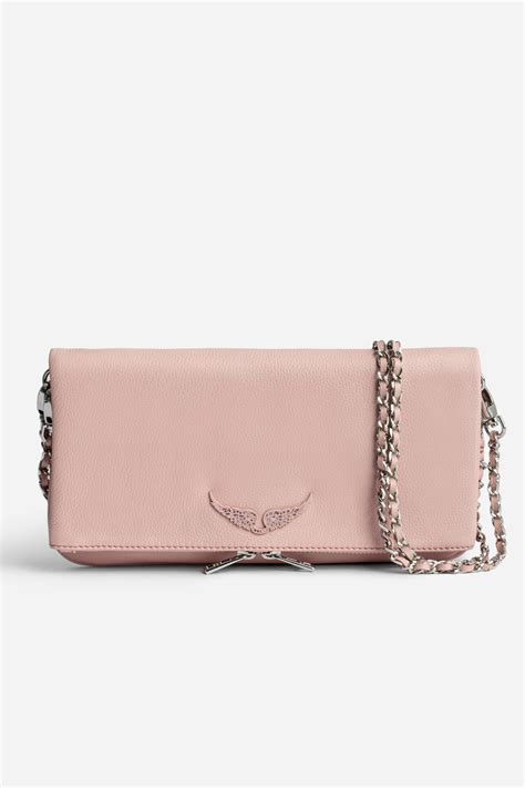 Rock Clutch Clutch Pink Women Zadigandvoltaire