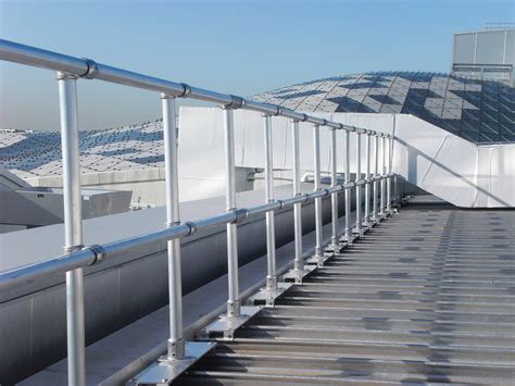 Safety Railing for Your Metal Roof - KeeGuard Metal Roof Railing Systems