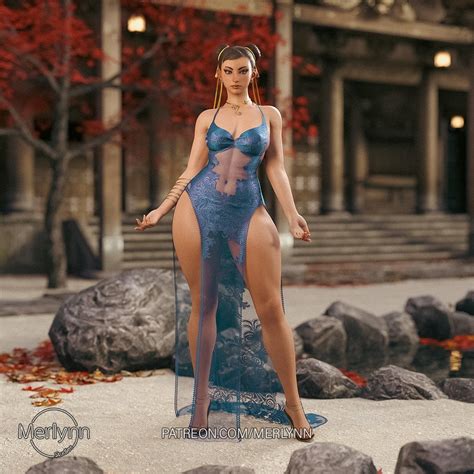 Chun Li Ready To Party Merlynn Street Fighter D Porn