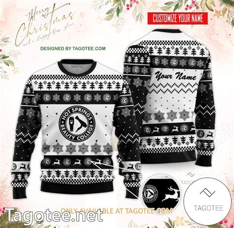 Hot Springs Beauty College Custom Ugly Christmas Sweater EmonShop Tagotee