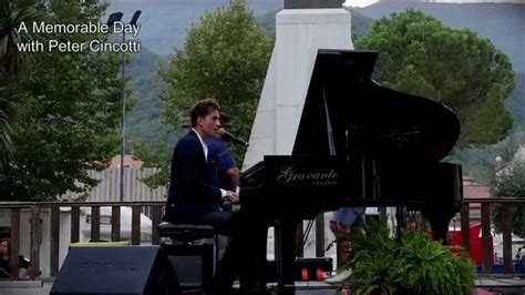 A Memorable Day With Peter Cincotti Youtube