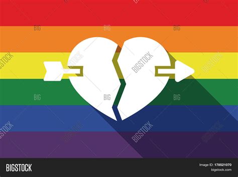 Long Shadow Gay Pride Vector Photo Free Trial Bigstock