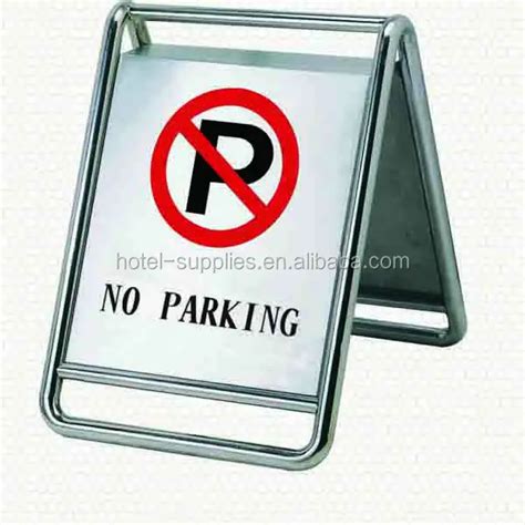 hotel display reserve parking warning sign standboard buy reserve