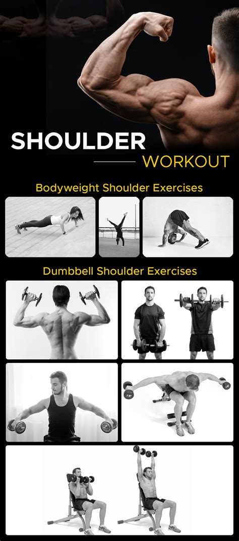 Shoulder Exercises Chart