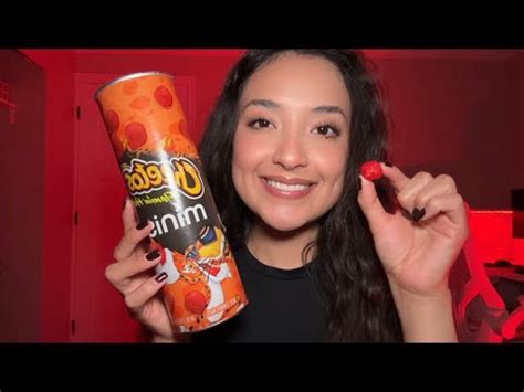 Asmr Hot Cheeto Puffs Crunchy Eating Sounds Youtube