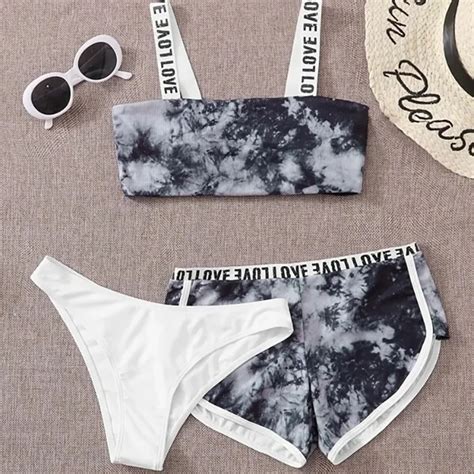 Sexy Mujer Sexy Escuela Chica Bikini Sexy Bikini Traje De Baño Joven Cn