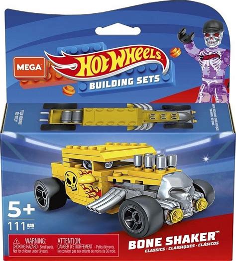Blocos Mega Construx Bone Shaker Hot Wheels GVM28 Mattel Real
