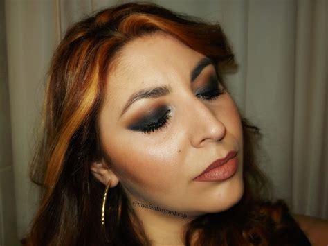 Myafantasy Beauty Smokey Eyes Nude Lips Night Make Up Look