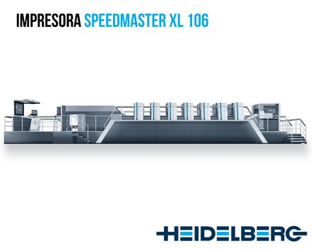 Impresora Speedmaster XL 106 de Heidelberg Guía Impresión