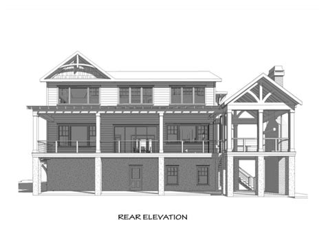 Tidewater Reach Coastal House Plans From Coastal Home Plans