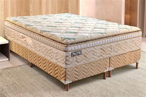 Colch O Molas Ensacadas Masterpocket Eco Bamboo Pillow Top Paropas