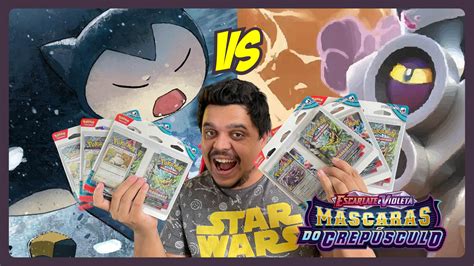 Snorlax VS Revavroom abrindo BLISTER QUADRUPLO de Máscaras do