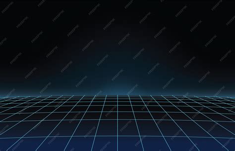 premium vector  blue grid background   blue grid   center