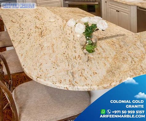 Colonial Gold Granite Arifeen Marble