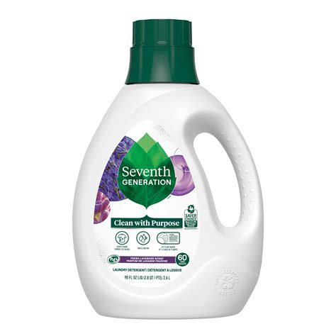 Seventh Generation Lavender And Blue Eucalyptus He Laundry Detergent 66