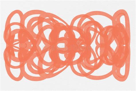 Peach Fuzz Watercolol Doodles High Quality Texture Pink Pastel Nude Beige Template Card