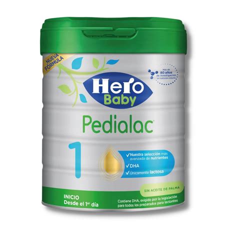 Leche De Inicio Hero Baby Pedialac 1800 Gr Salunatur