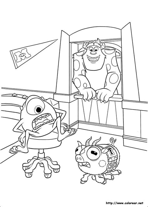 Dibujos Para Colorear De Monster Inc