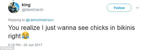 Women Hit Back At Body Shamer Over Bikini Pics Comment Daily Mail Online