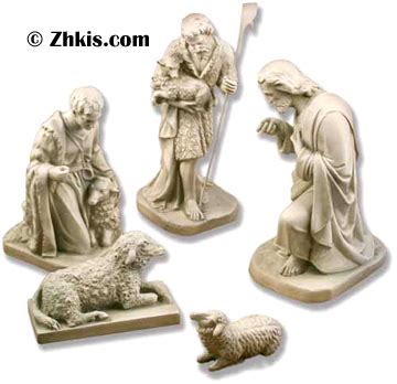 Shepherd Statues For Outdoor Nativity