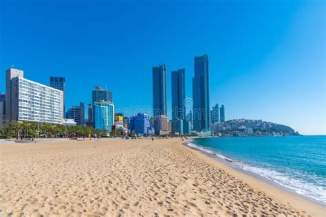 Haeundae Beach In Busan Editorial Stock Photo Image Of Sand 280314618