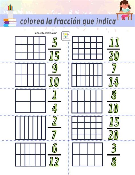 Cuadernillo De Fracciones Ejercicios De Repaso Periodic Table