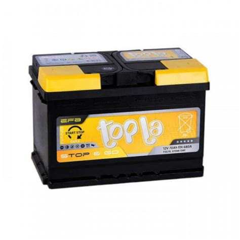 Аккумулятор Topla EFB Euro 70 Ah/12V (правый +) купить в Виннице | BLOG ...