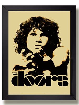 Quadro Poster Moldura The Doors Jim Morrison P Compre