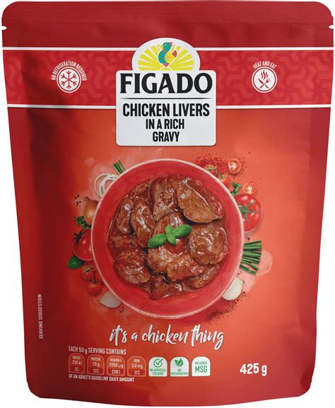 Chicken Livers - Rich Onion Gravy - Bounty Foods