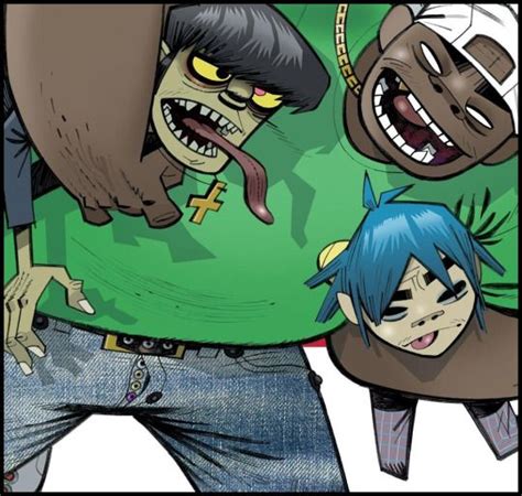 Gorillazandblur Gorillaz Art Gorillaz Russel Gorillaz