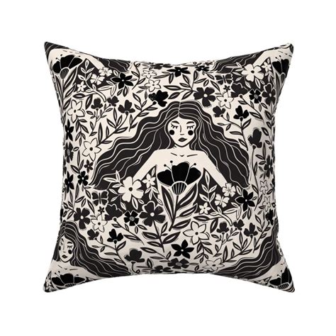 Gaea Mother Earth Fabric Spoonflower
