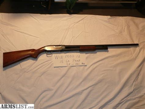 Armslist For Sale 1952 Winchester Model 12 16 Gauge