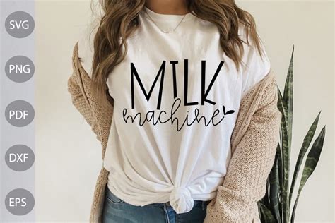 Milk Machine Svg Cut Files Breastfeeding Svgs