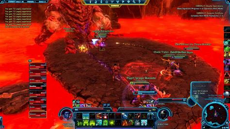 SWTOR Eternity Vault Vehemence Vs Gharj Bugged Kill YouTube