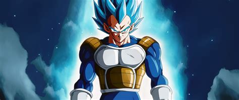 Vegeta Wallpaper 4K, Super Saiyan Blue