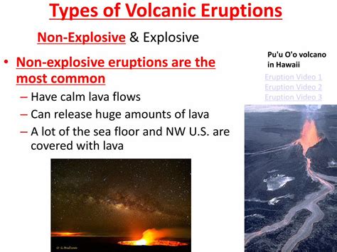 Pdf Volcanoes Science With Smet Types Of Volcanic Eruptions