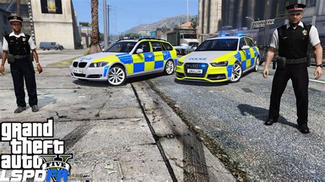 Ultimate British Police Mod In Gta 5 Metropolitan Police Youtube