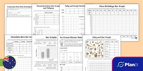 Phase 1 Statistics Bar Graphs Activities Teacher Made