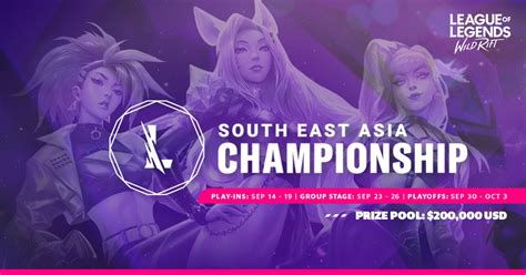 Wild Rift SEA Championship 2021 What You Need To Know