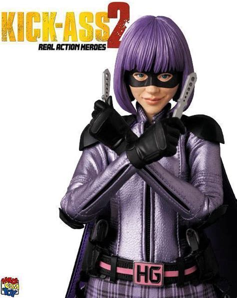 Chloë Moretz como Hit Girl em Kick Ass 2 Action Figure RAH Medicom Blog de Brinquedo