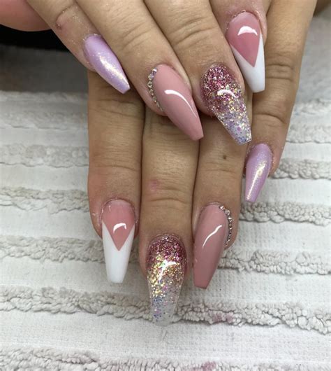 56 Stylish Acrylic Nude Coffin Nails Color Design For Spring Summer Page 29 Of 56 Fashionsum