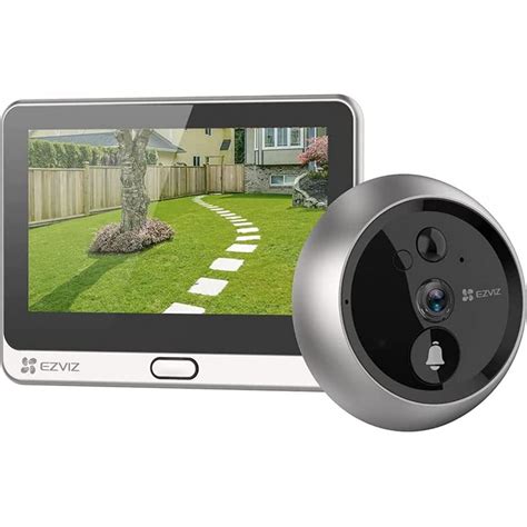 Video Porteiro EZVIZ DP2C Smart Home Ecrã 4 3 FHD WiFi V Noturna C Bateria