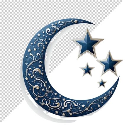 Linterna De Eid Y Ramadán O Estrellas De La Luna Diseño De La Mezquita